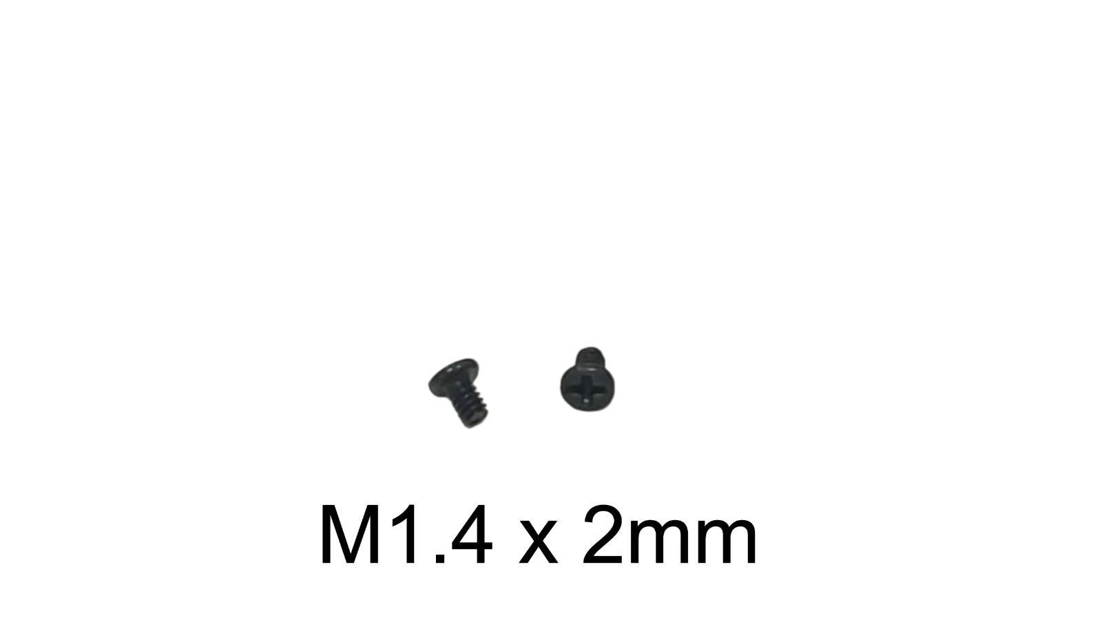 M1.4x2mm Harmonica Reed Replacement Screws Custom Tech Hardware 8-Pack