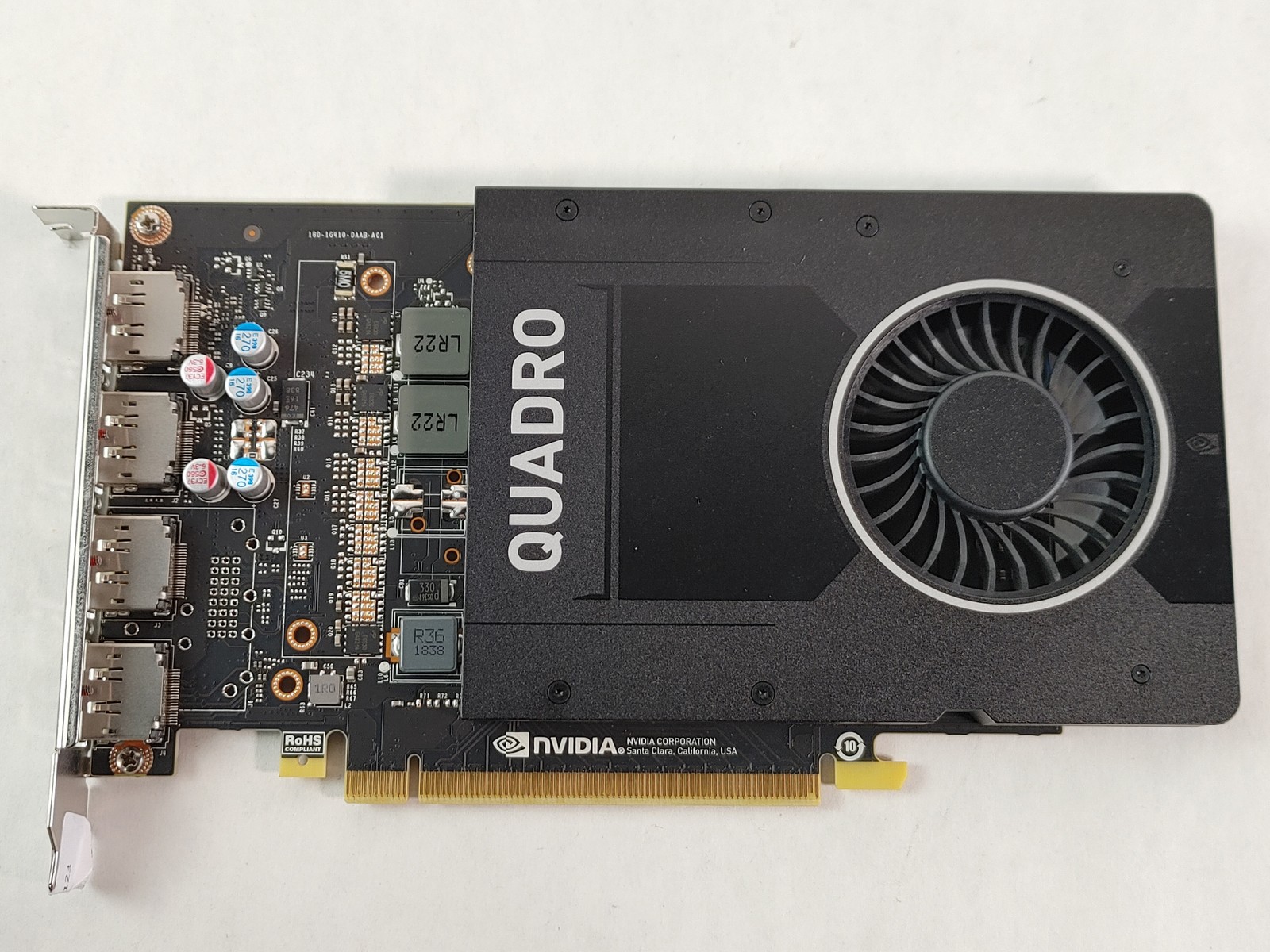 NVIDIA Quadro P2000 5 GB GDDR5 PCI Express 3.0 x16 Desktop Video Card