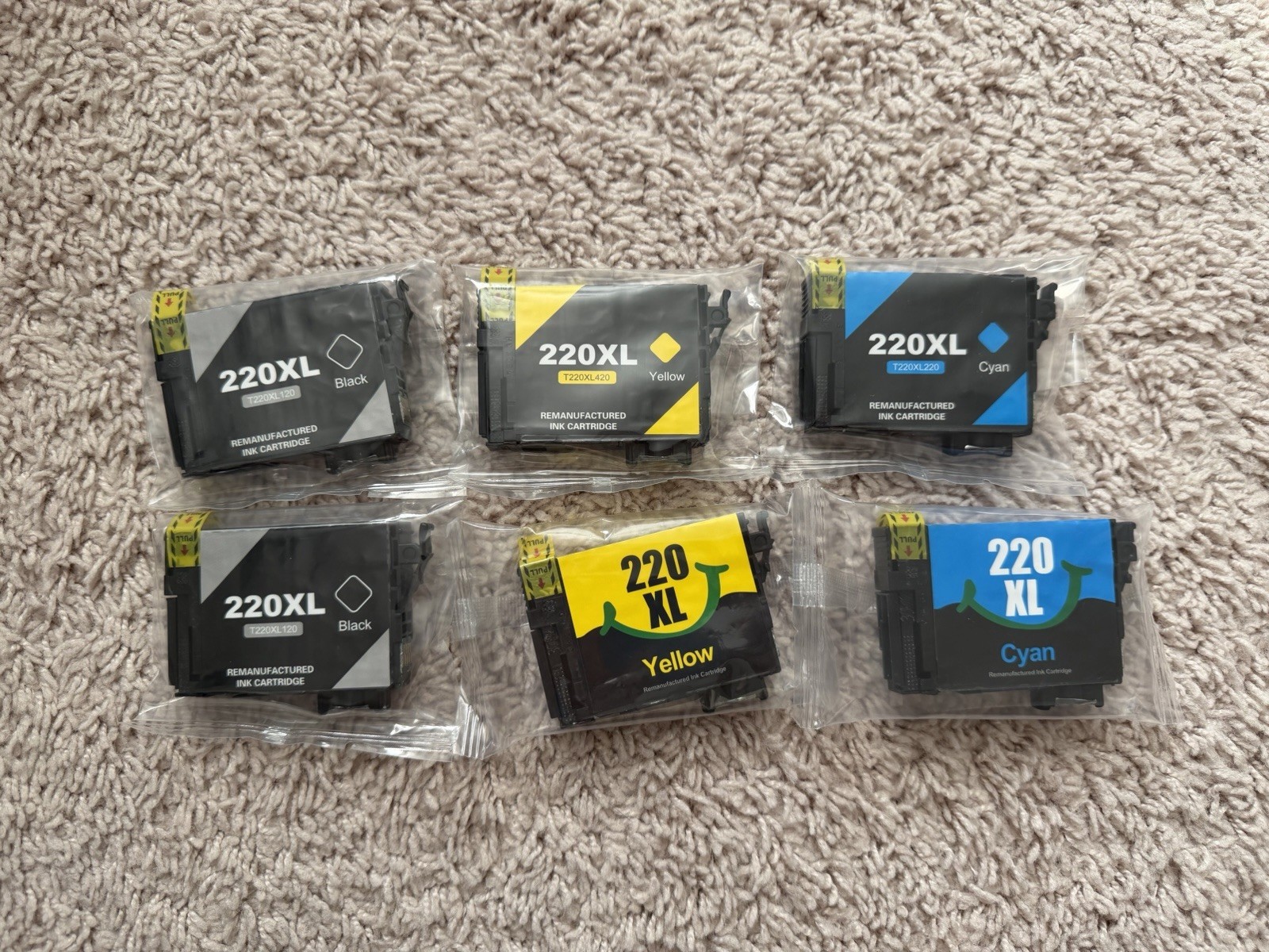 NEW E-Z Ink Ink Cartridge Replacements for Epson 220 XL 220XL