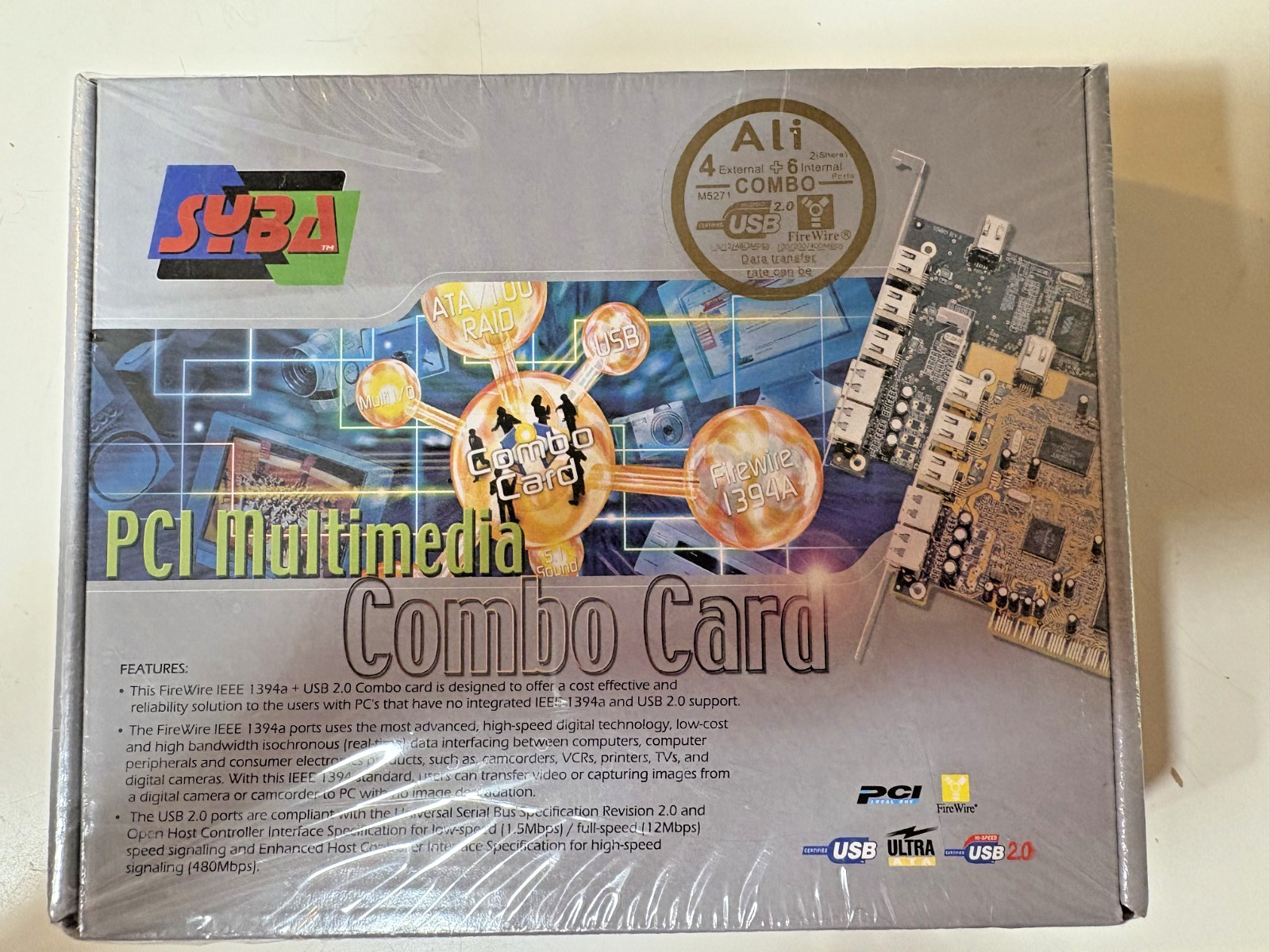 Syba PCI Multimedia Combo Card NIB