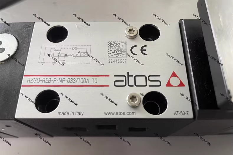 1PC ATOS proportional valve RZGO-REB-P-NP-033/100/I 10 new via FedEx or DHL