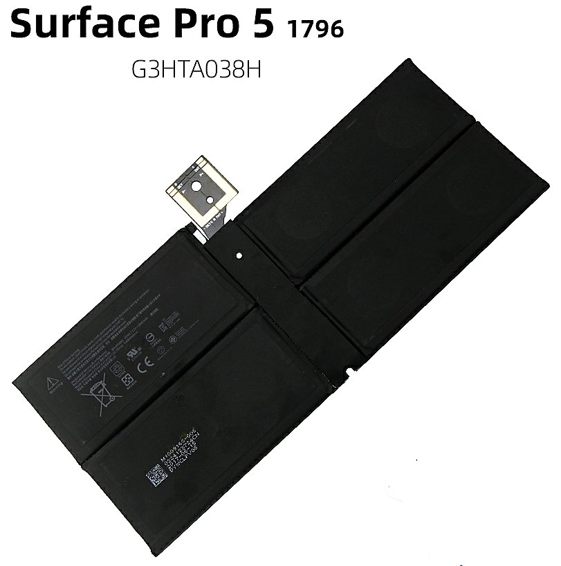 Genuine OEM 45Wh DYNM02 G3HTA038H Tablet Battery Microsoft Surface Pro 5 6 1796