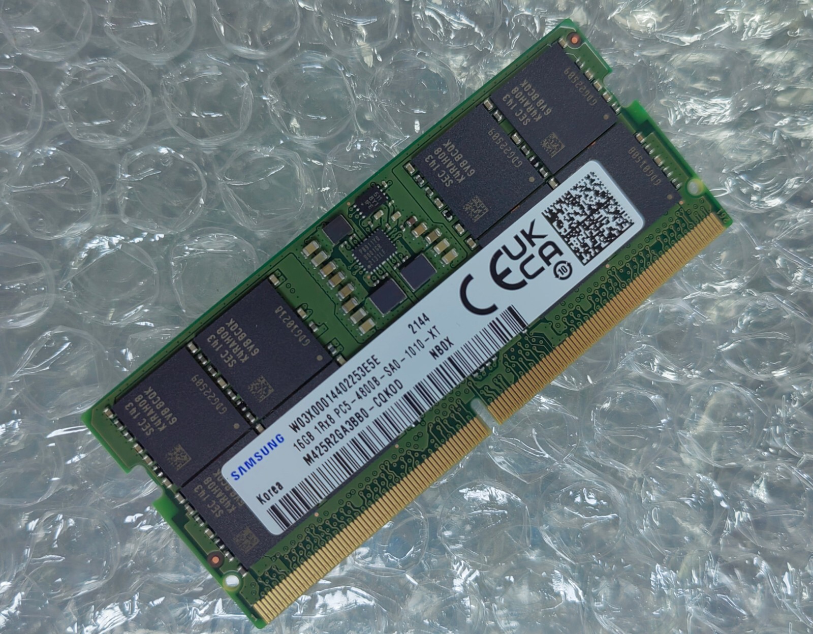 SAMSUNG 16GB DDR5 4800 Laptop SO-DIMM RAM 1Rx8 PC5-4800B for DELL HP Lenovo Acer