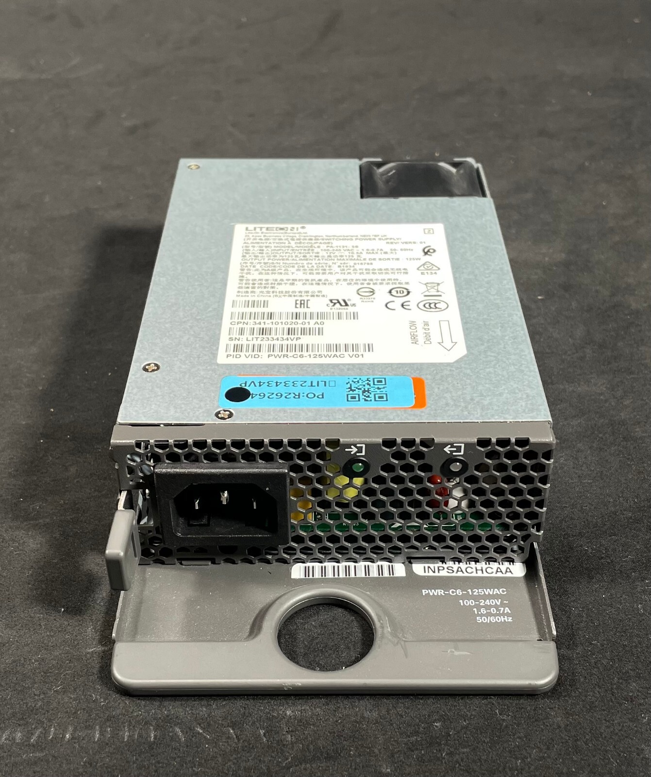 Cisco Catalyst  PWR-C6-125WAC Power Supply -Same Day Shipping