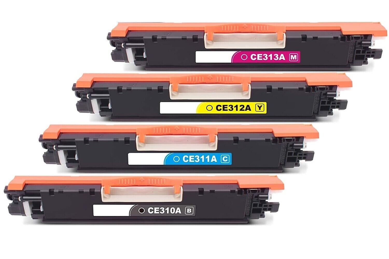4x New Color Toner For HP 126A CE310A CE311A CE312A CE313A HP Pro 100 200 CP1025