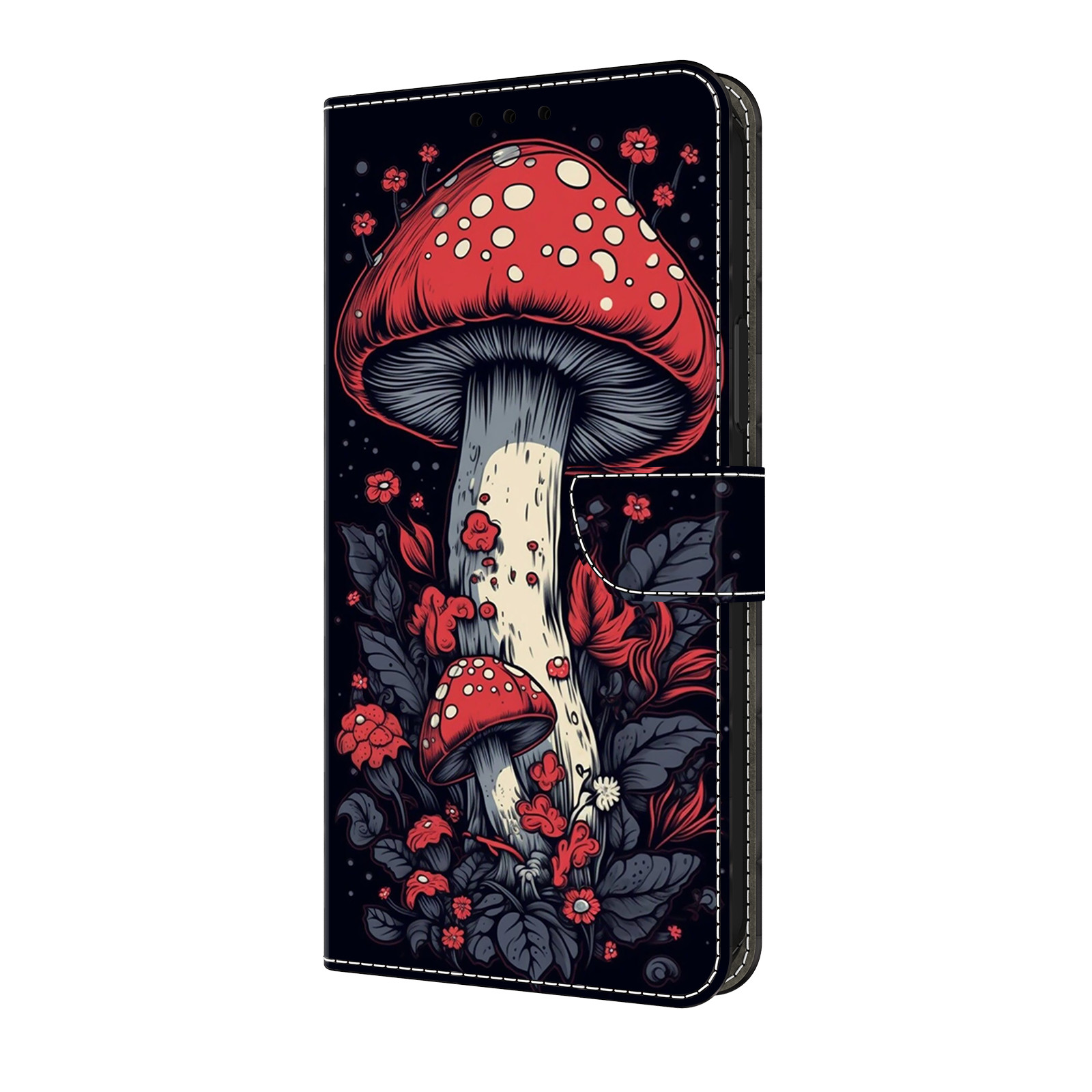 Bird Wolf Cat Flower Card Wallet Cover Case For A05 A06 A5 A8 A7 A10 A02S A07