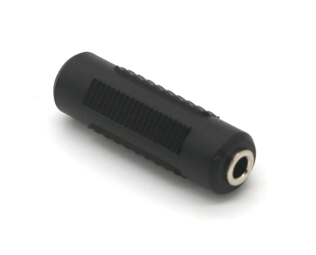 TRS 3.5mm Coupler Female Female Adapter Stereo