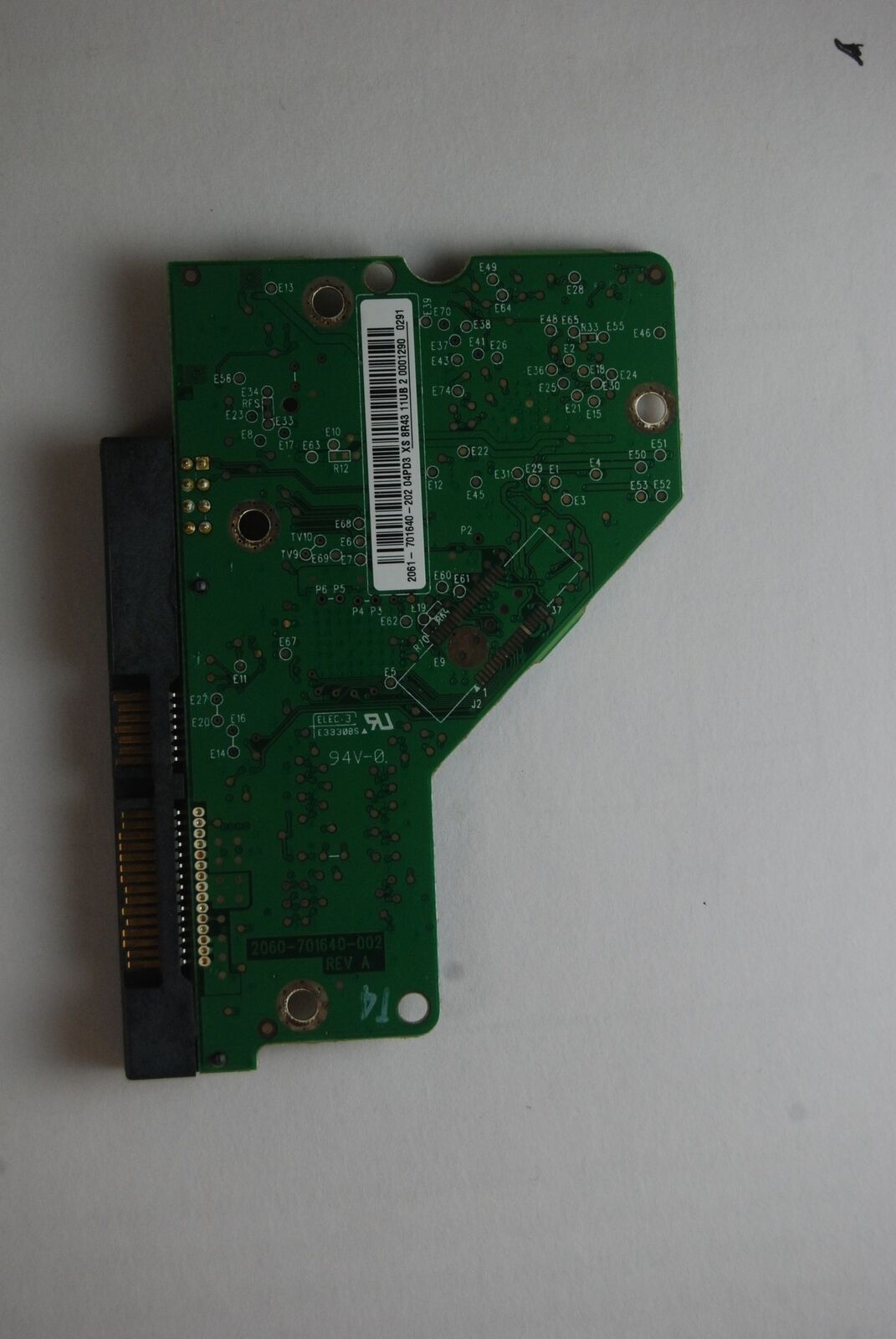 WD 2060-701640-002 REV A 701640-002 DONOR PCB ONLY