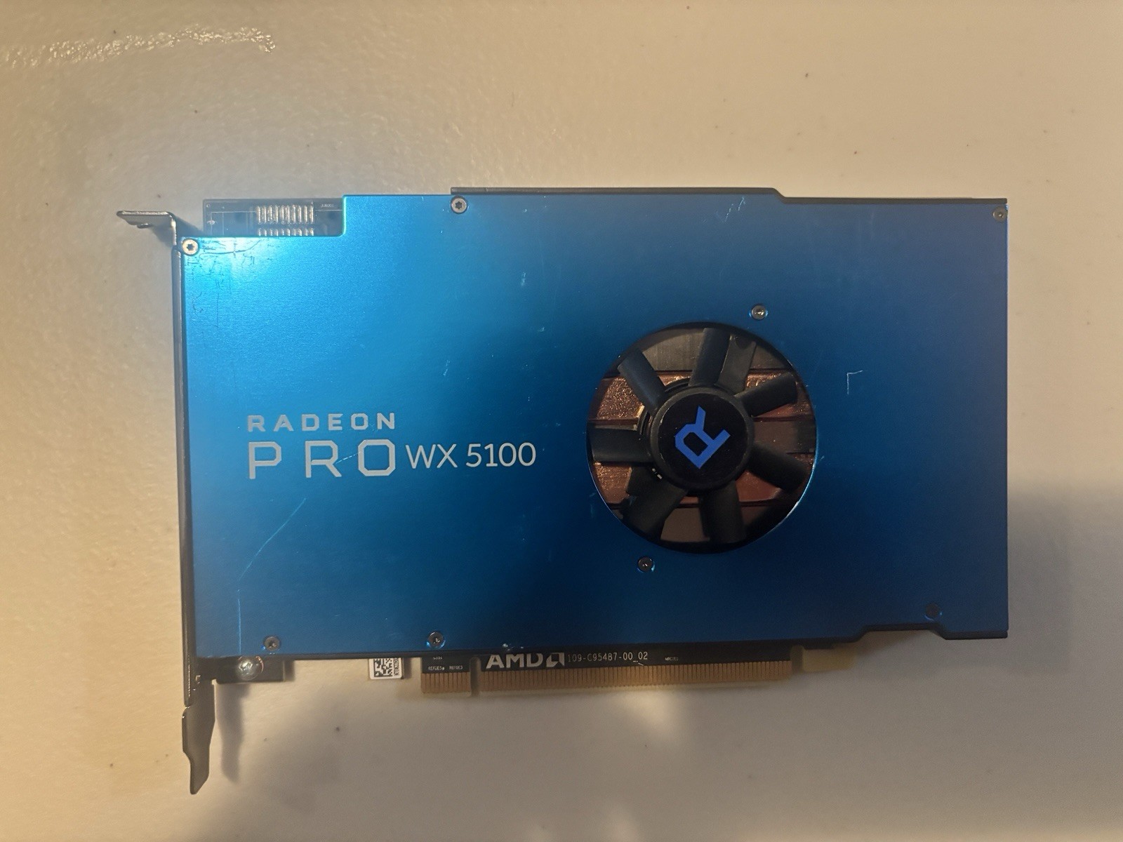 AMD Radeon Pro WX 5100 Graphics Card PCIe Mini DisplayPort Fan Heatsink