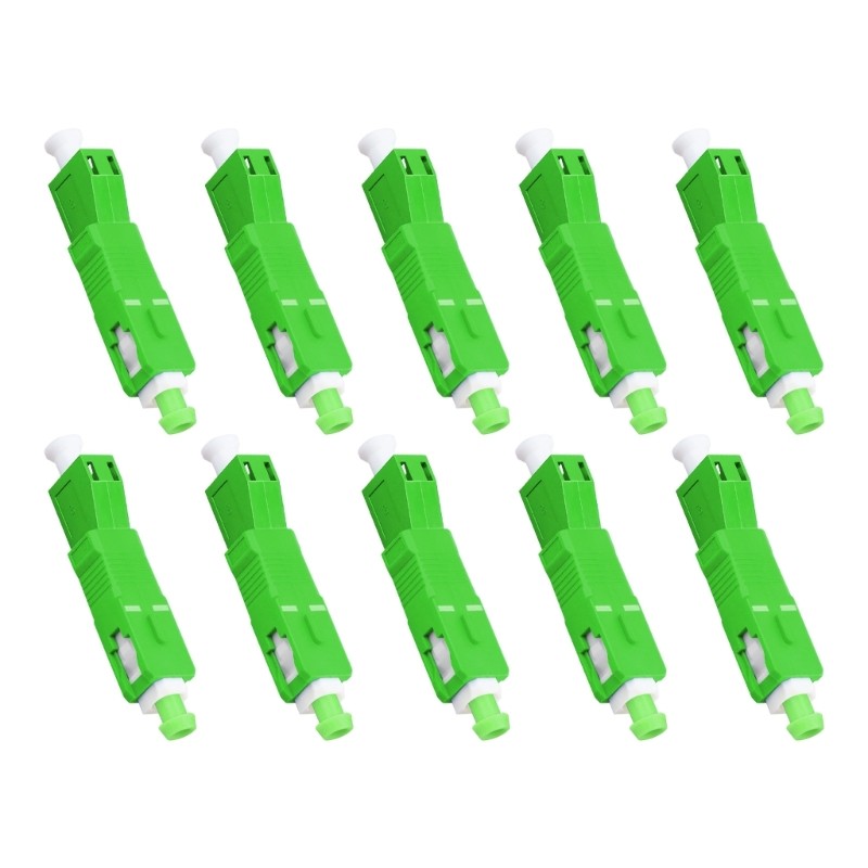 High Stability LC Fiber Opt Adapter for High Stability Networkings 1/5/10pcs