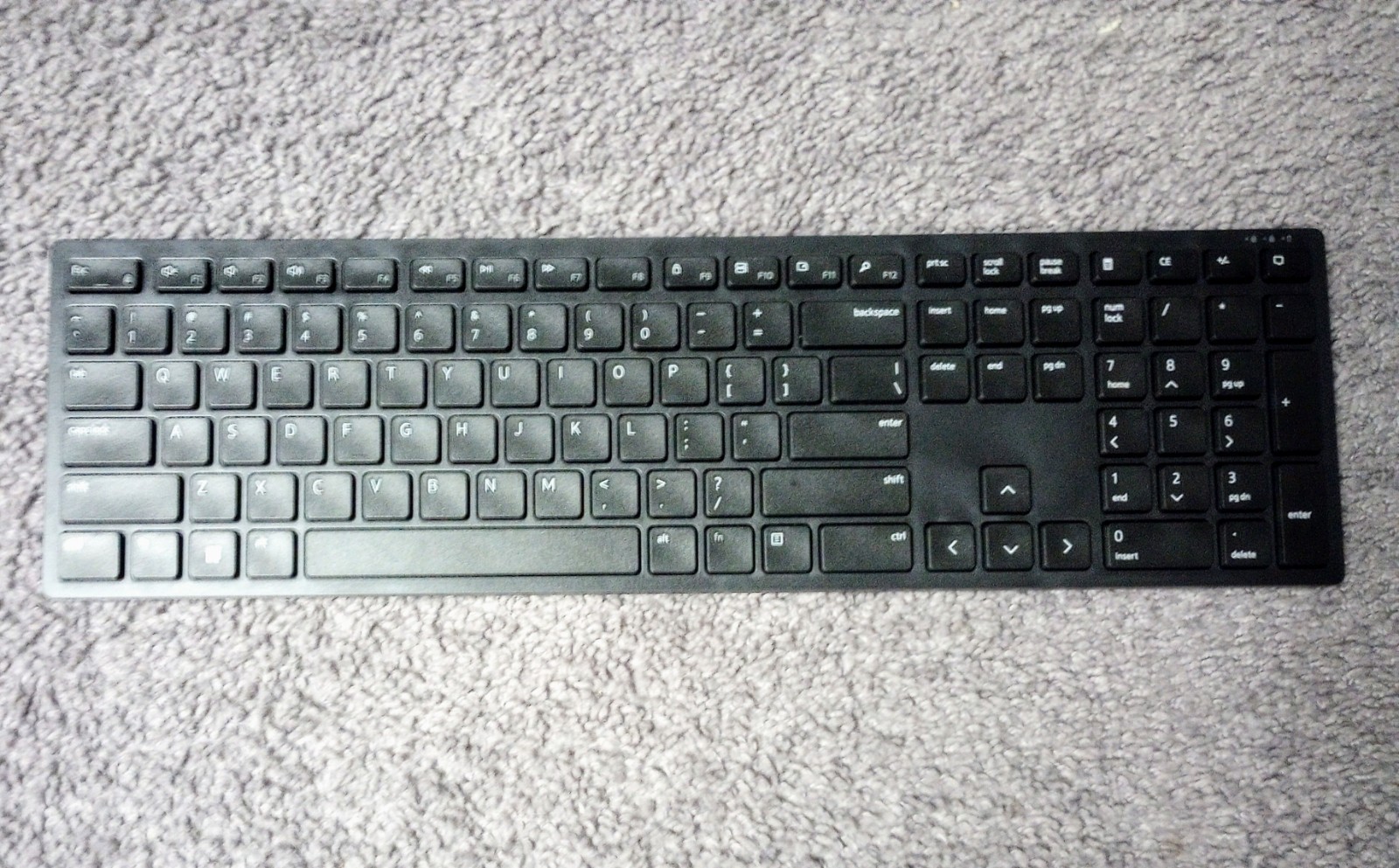 Dell KB500 Black Full Size Wireless Keyboard USB Receiver 2.4GHz New OEM Genuine