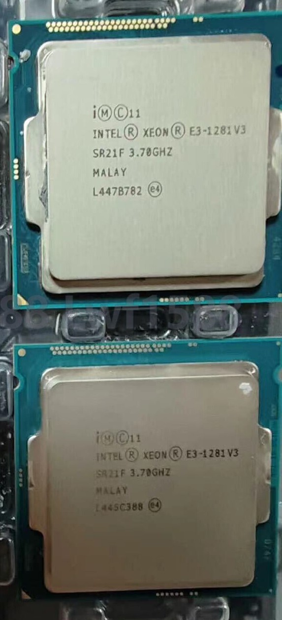 Intel Xeon E3-1281 V3 4Core 8Threads LGA1150 SR21F 3.70GHz CPU processor 1281V3
