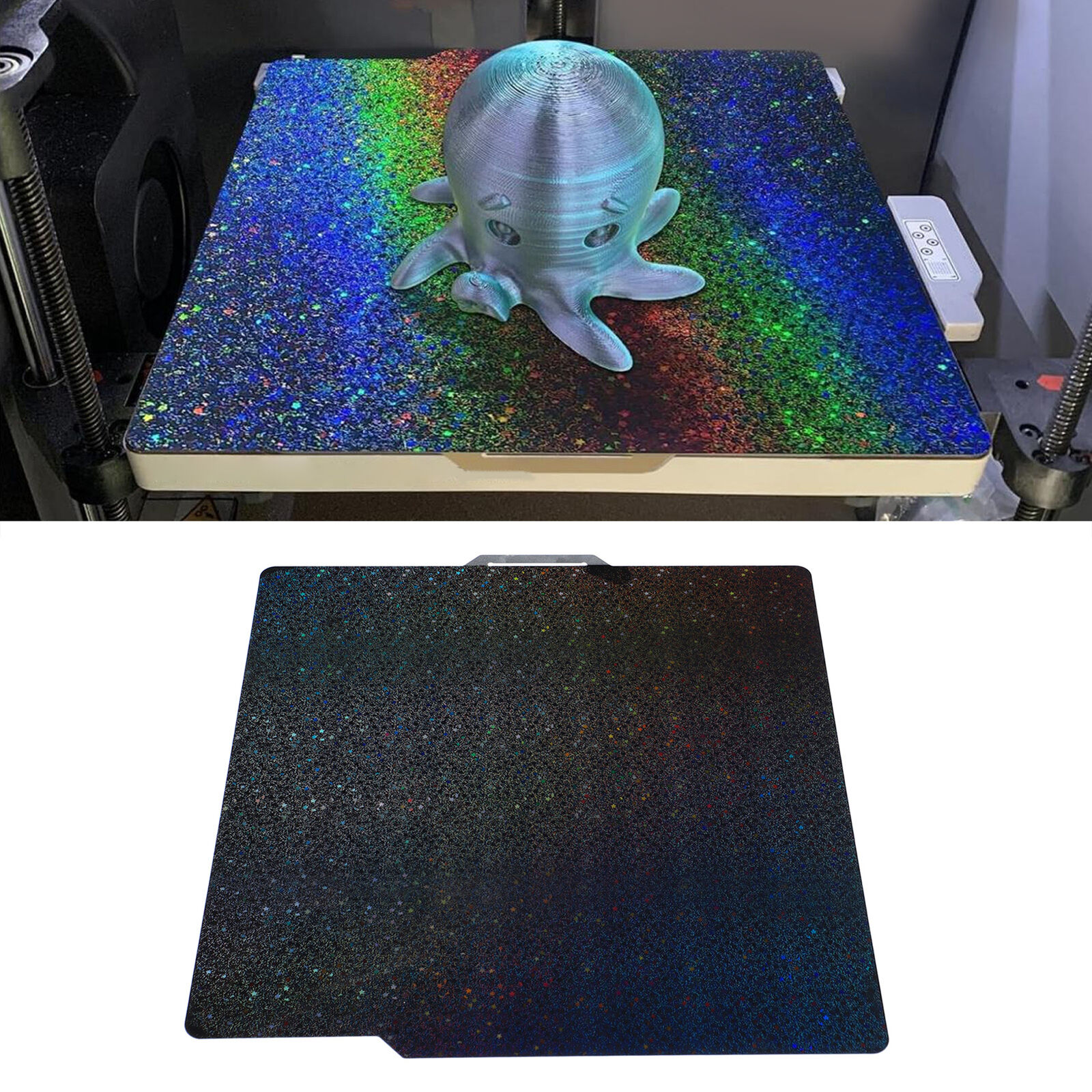 3D Printing Heated Bed 257x257mm PEI Textured Double Sided Magnetic Build Plate