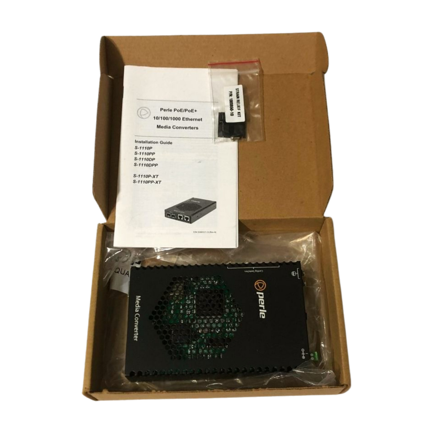 Perle S-1110-SFP-XT Fiber Media Converter 10Mb LAN 100Mb LAN GigE 05090750