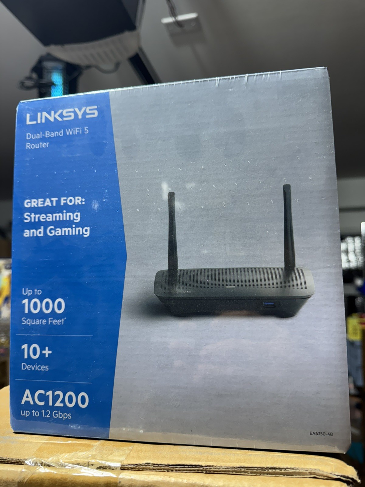 LINKSYS DUAL-BAND DUAL BAND WIFI 5 ROUTER E5400 AC1200 WI-FI INTERNET NEW SEALED
