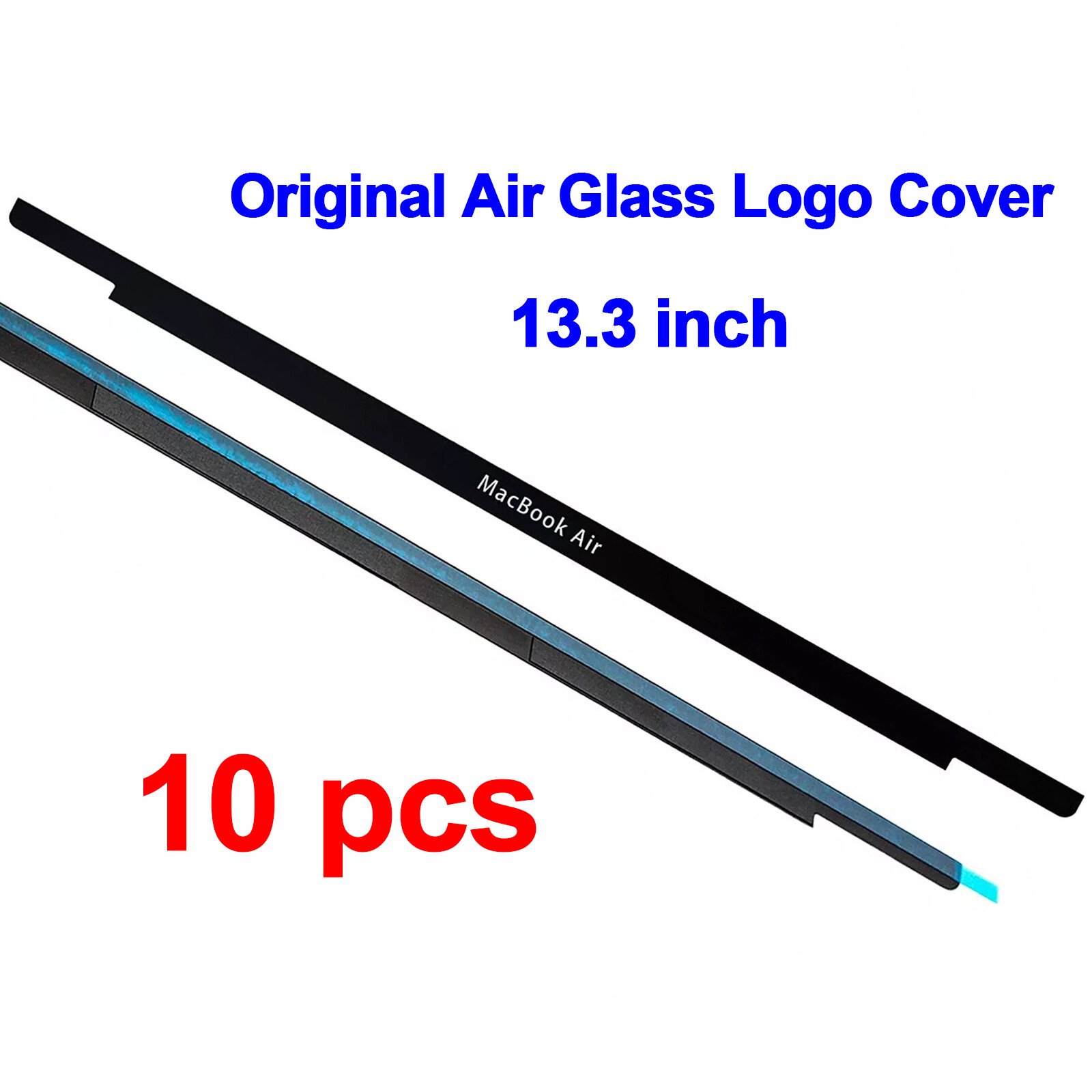 10PCS Original LCD Front Glass Trim Bezel Logo Cover for MacBook Air 13.3" A2337