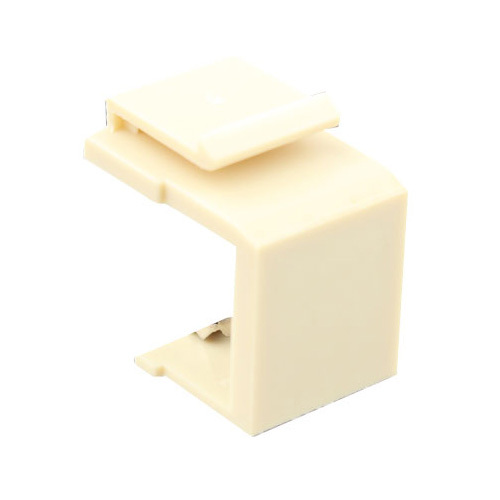 Construct Pro™ Blank Keystone Snap-in (10 Pack, Ivory)