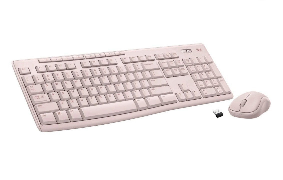 Logitech MK270 Full-size Wireless 2.4G Membrane Keyboard and Mouse Bundle PC/MAC