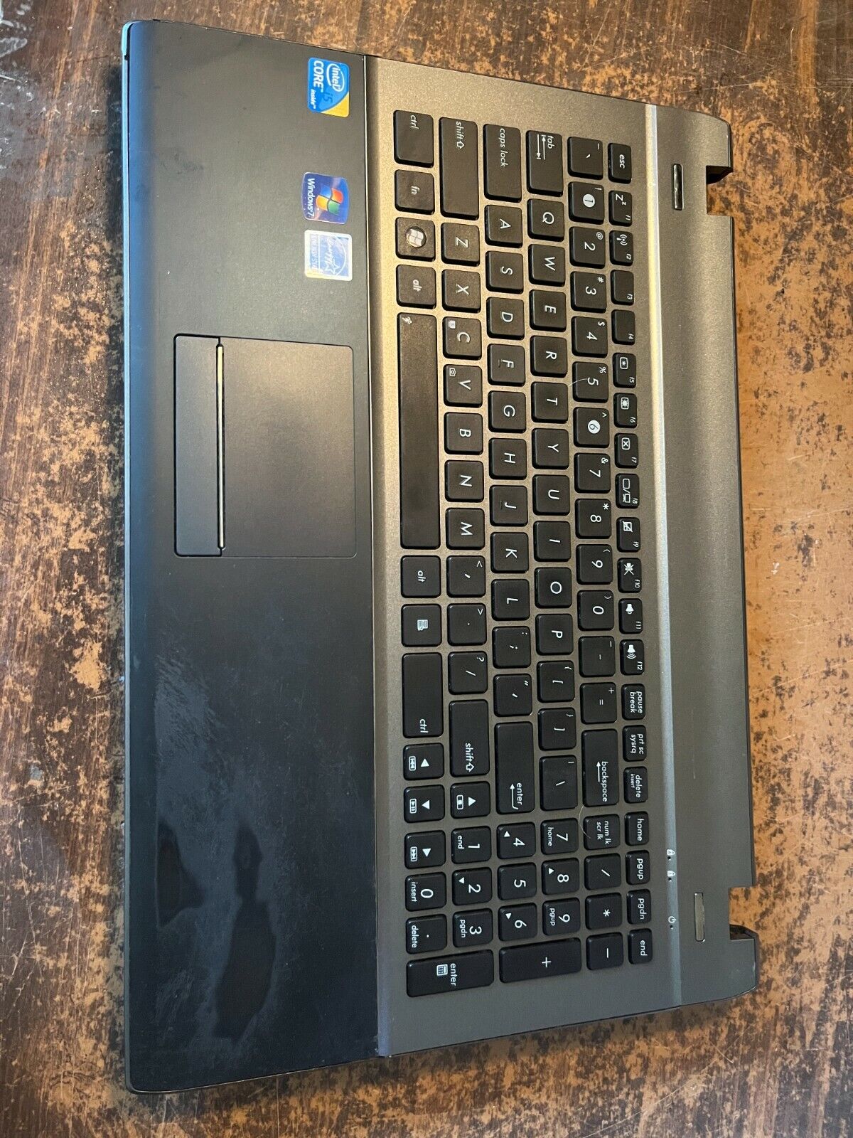 Asus U52F Genuine Palmrest w Keyboard & Touchpad