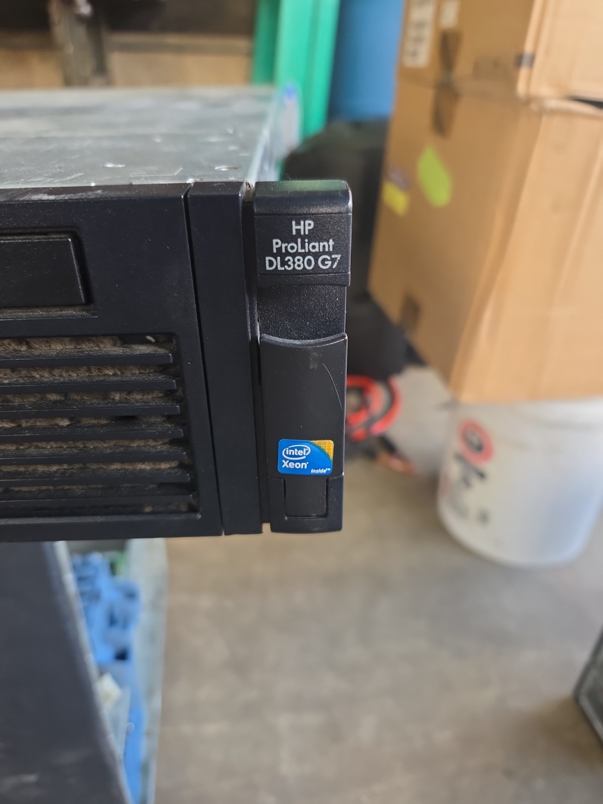 HP ProLiant DL380 G7 Server – Xeon – Untested. With Ram No HDD