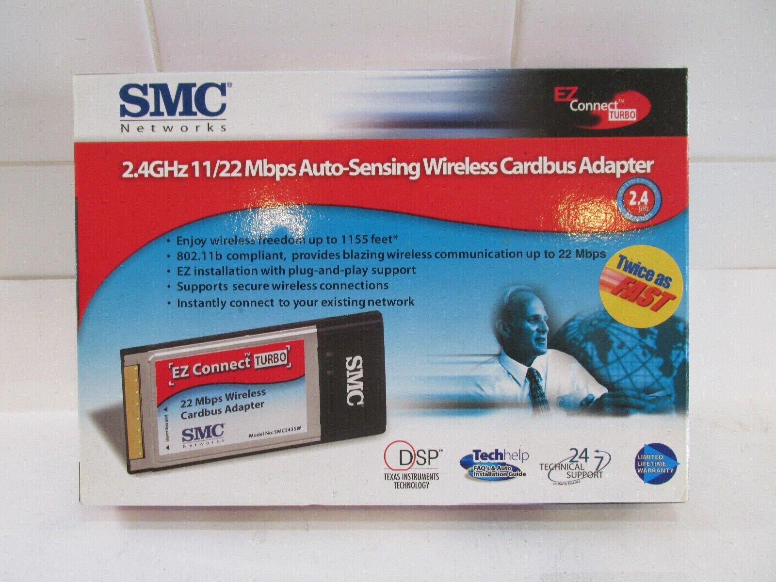 SMC Network Wireless Cardbus Adapter **SALE**
