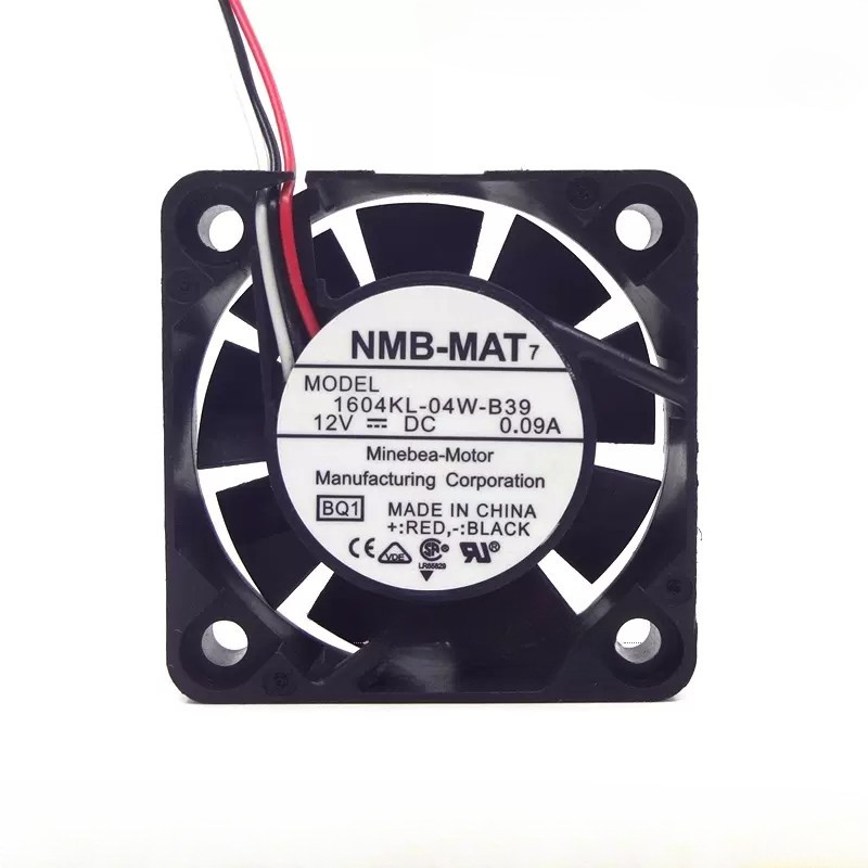 1PCS For NMB 1604KL-04W-B39 Chassis Cooling Industrial Fan 4cm 4010 12V 0.09A