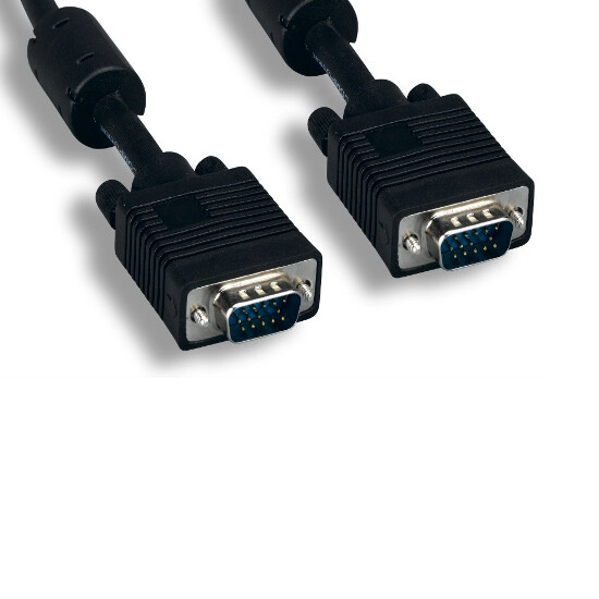 3 Feet SVGA Video Cable 28AWG 15Pin Male to Male for HDTV PC Monitor Projector