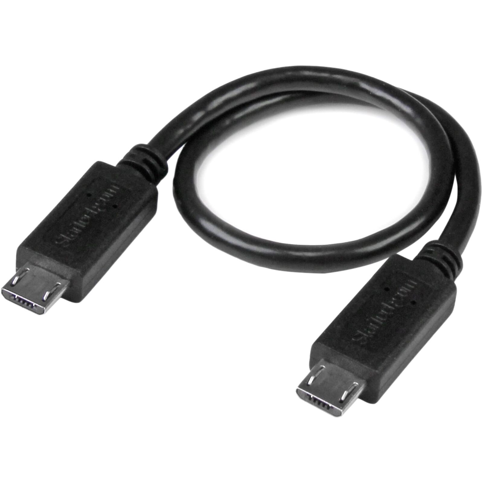 StarTech.com 8in Micro USB to Micro USB Cable - Male to Male - Micro USB OTG Cab