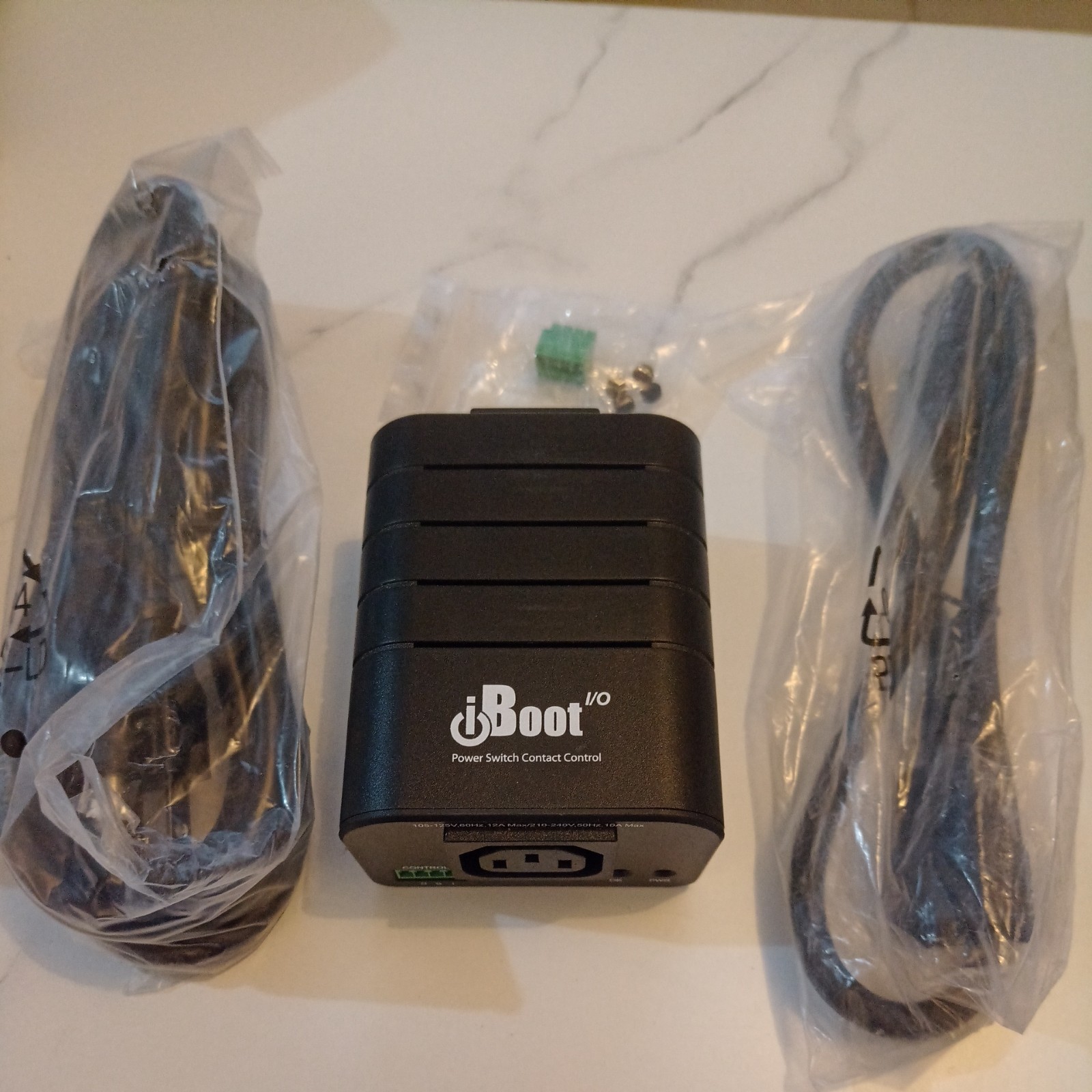 Dataprobe iBoot I/O Power Switch Contact Control Tested Open Box w/ Cables