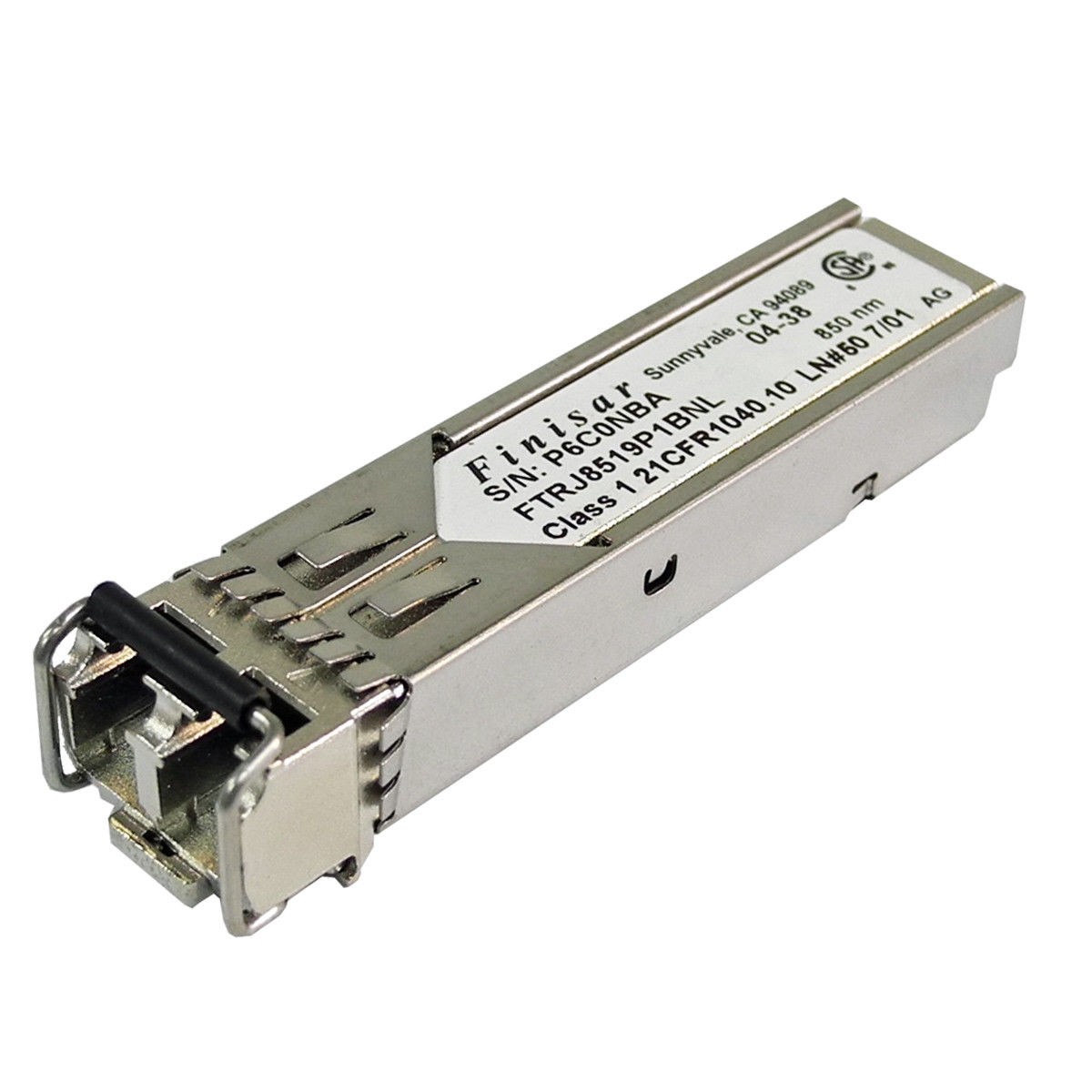 Finisar FTRJ8519P1BNL-B1 SFP 1000Base-SX 2GB 850nm Transceiver