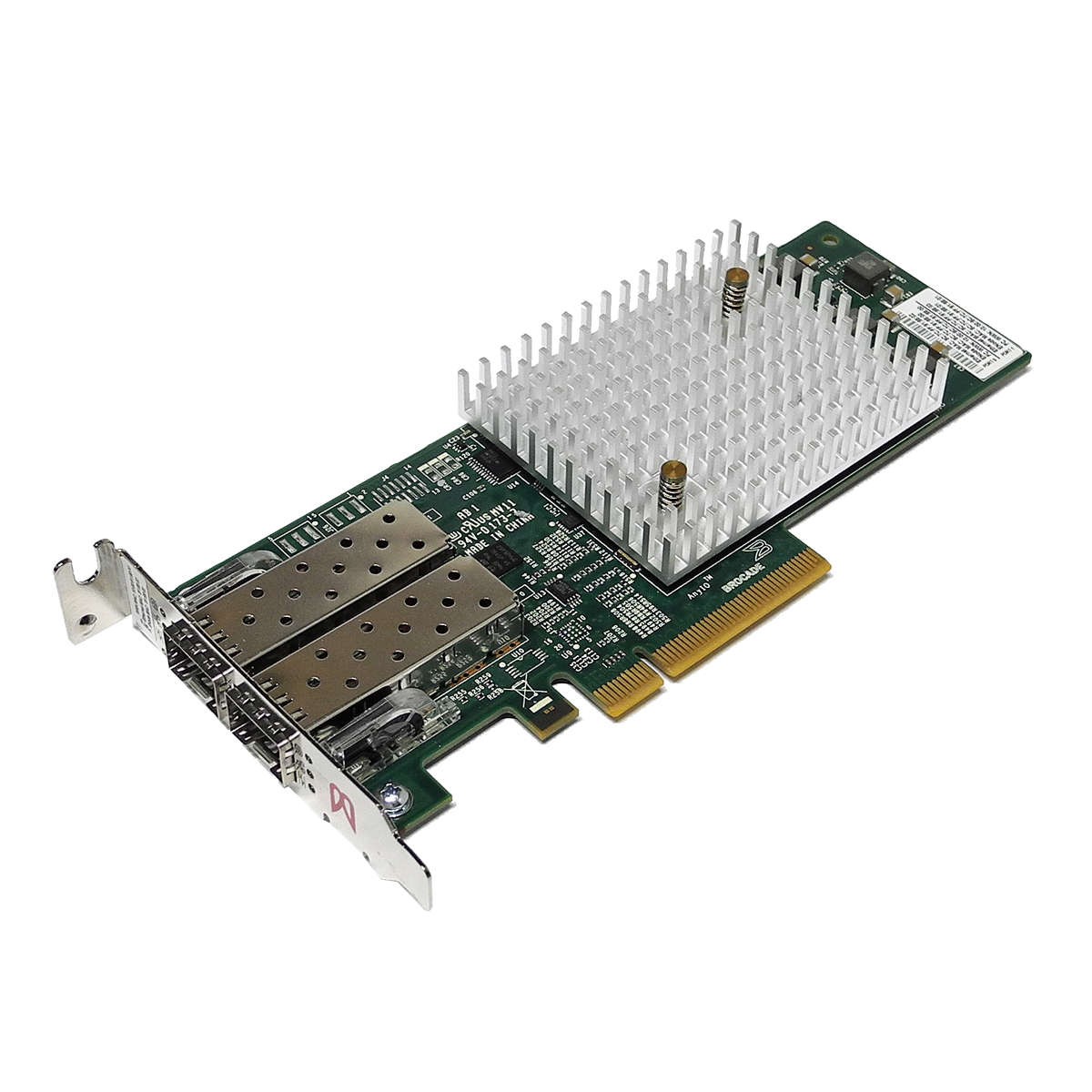 Brocade 18602 Dual Port 16Gb FC SFP+ PCIe x8 Network Adapter LP 80-1006042-02