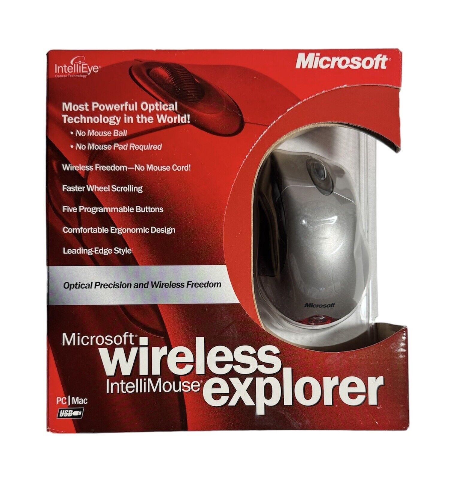 Microsoft Wireless IntelliMouse Explorer IntelliEye MO3-00001