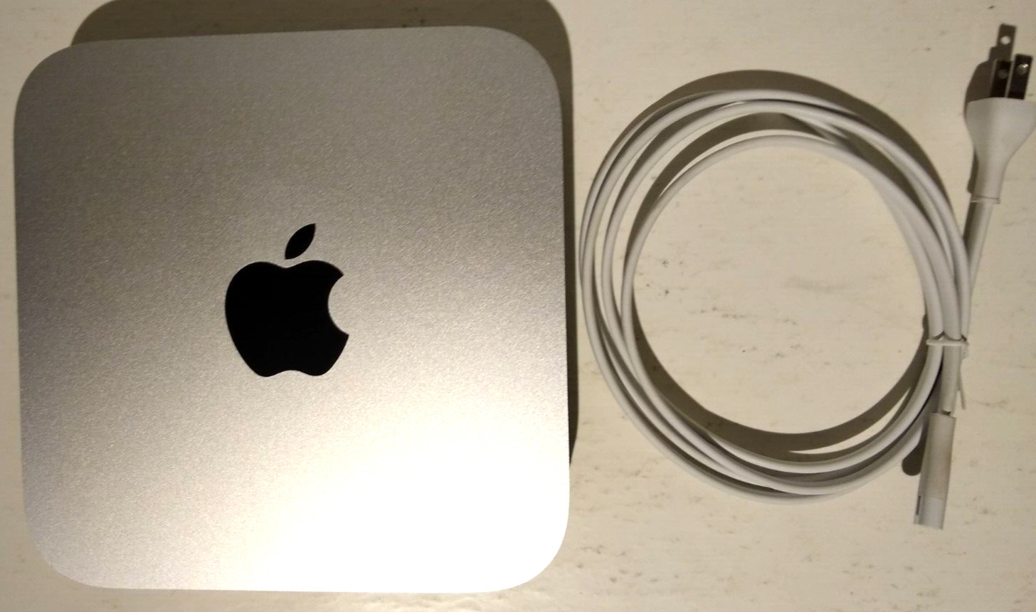 Apple Mac Mini A1347 i5-3210M 2.5GHz 4GB 500GB HDD Desktop Computer W/ Cord