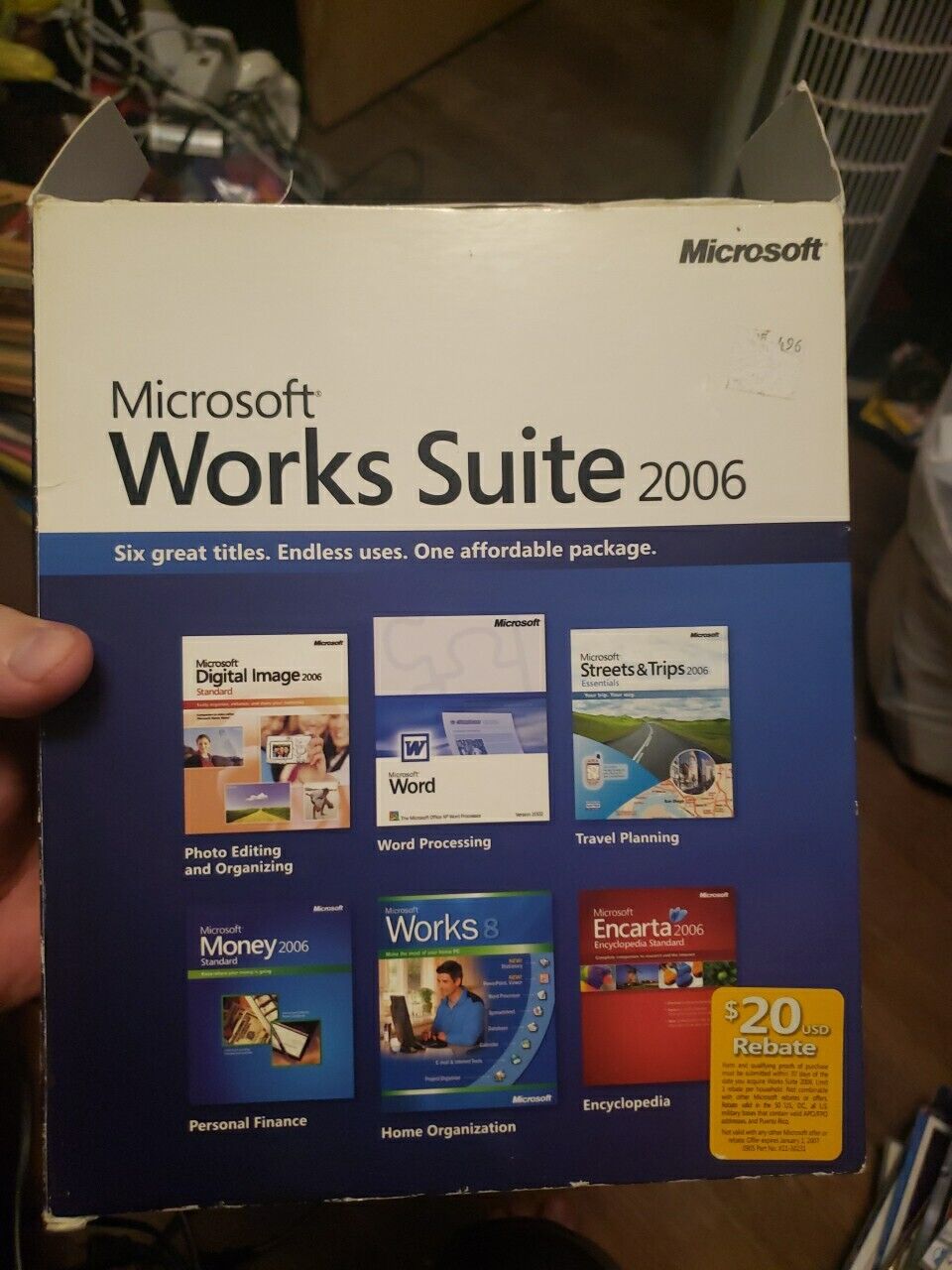 Microsoft Works Suite 2006 Computer Software