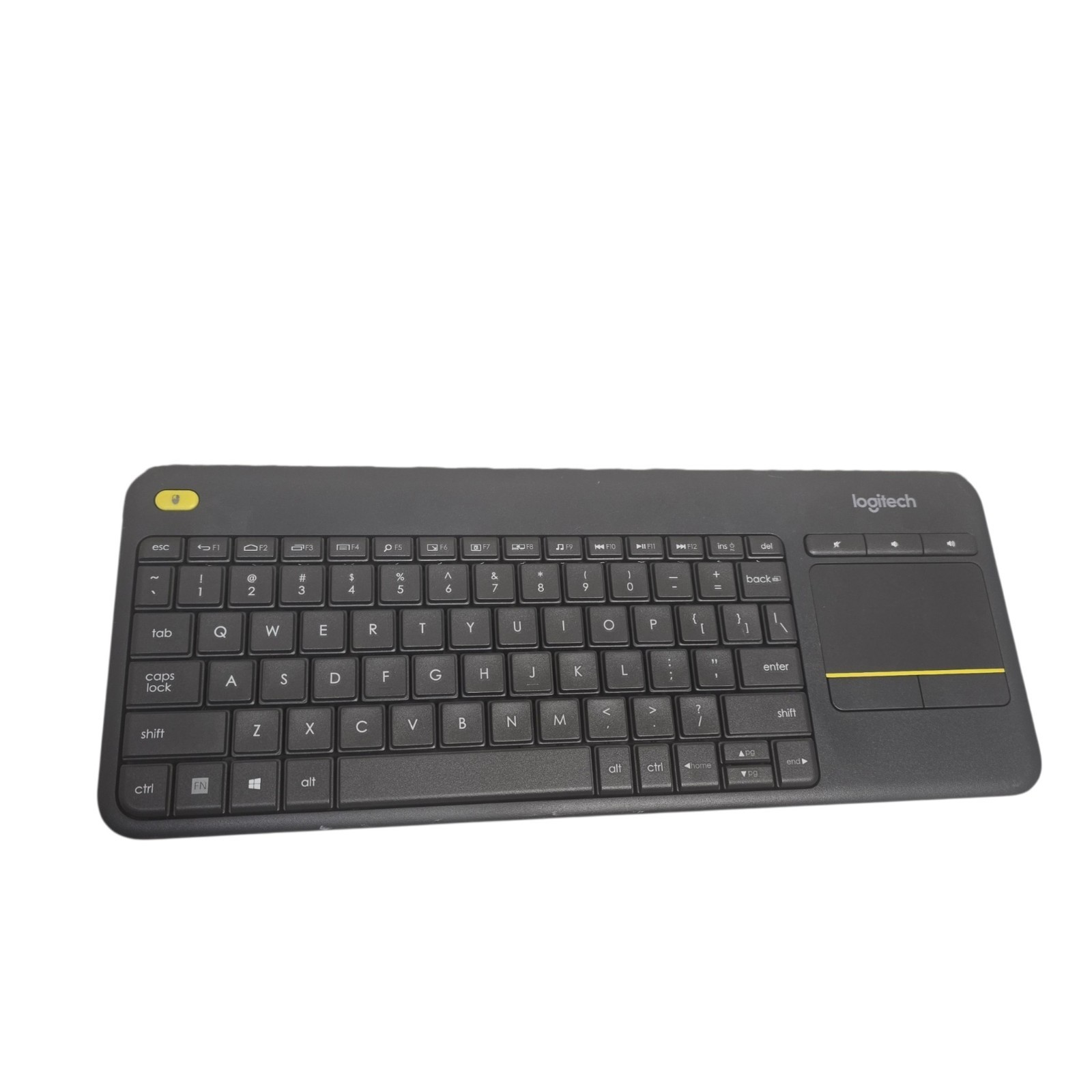 Logitech K400 Plus Wireless Keyboard w/Touchpad | No Dongle | No Battery Cover