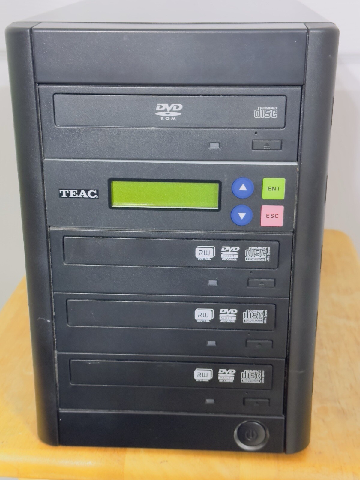 Teac 3 Target Standalone SATA CD/DVD Duplicator Recorder Tower Drive Copier DVW/