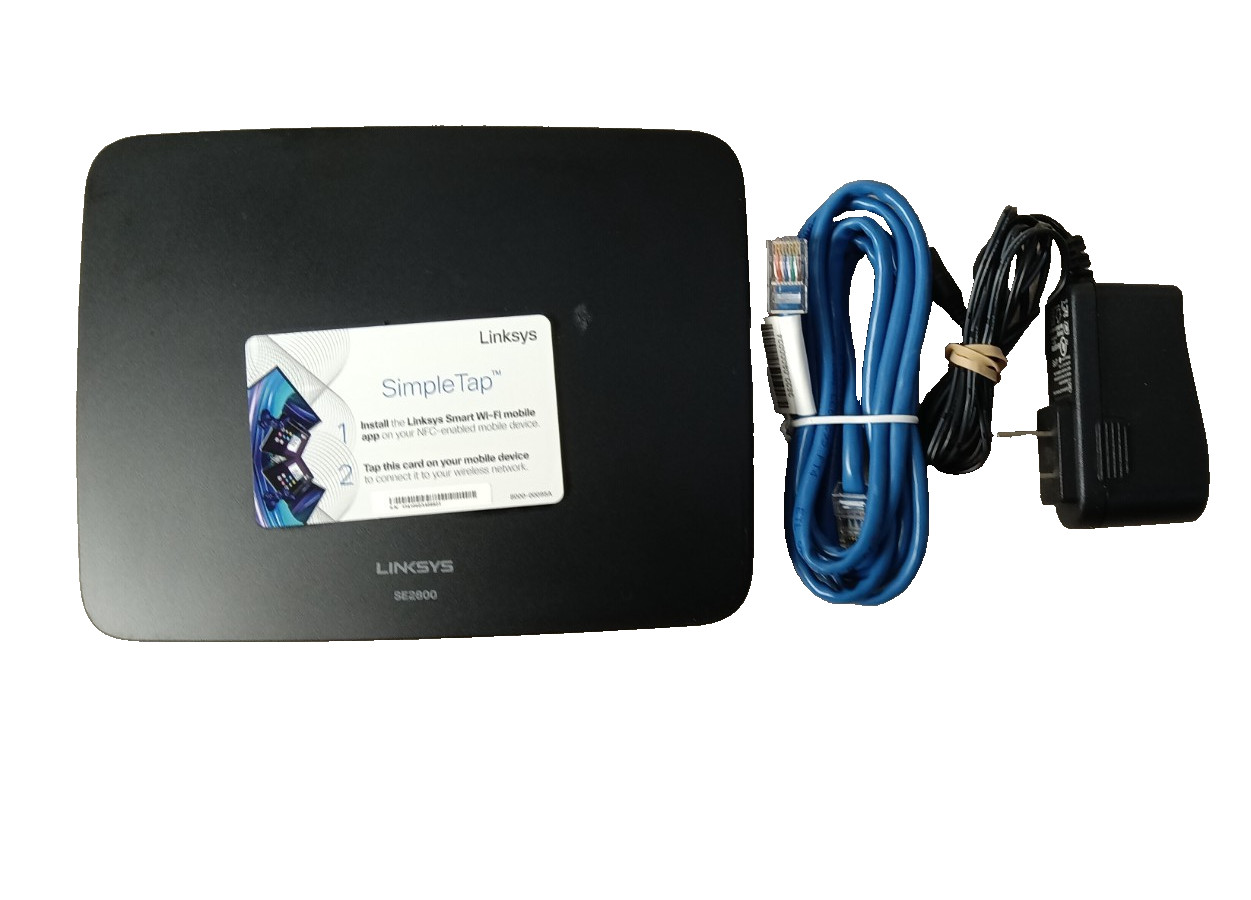 CISCO LINKSYS SE2800 8-Port Gigabit Ethernet Switch complete tested
