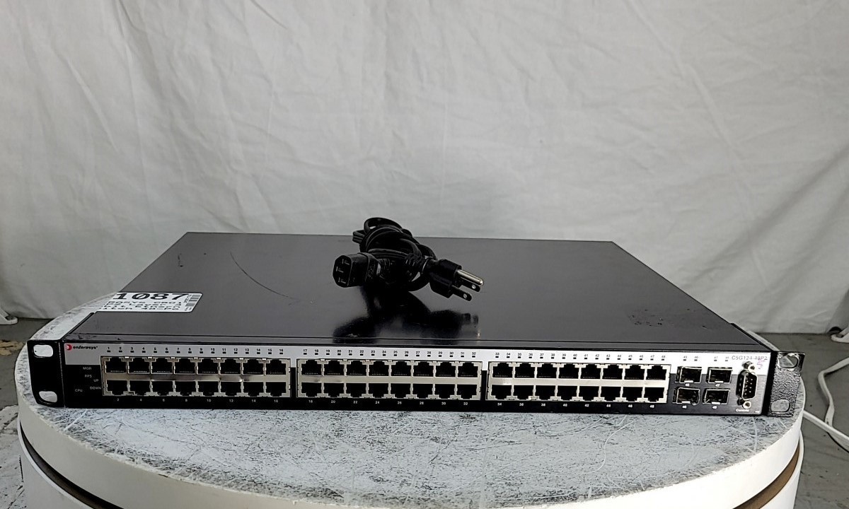 ENTERASYS C5G124-48P2 Layer 3 Gigabit Ethernet Switch 48-Ports SEE NOTES