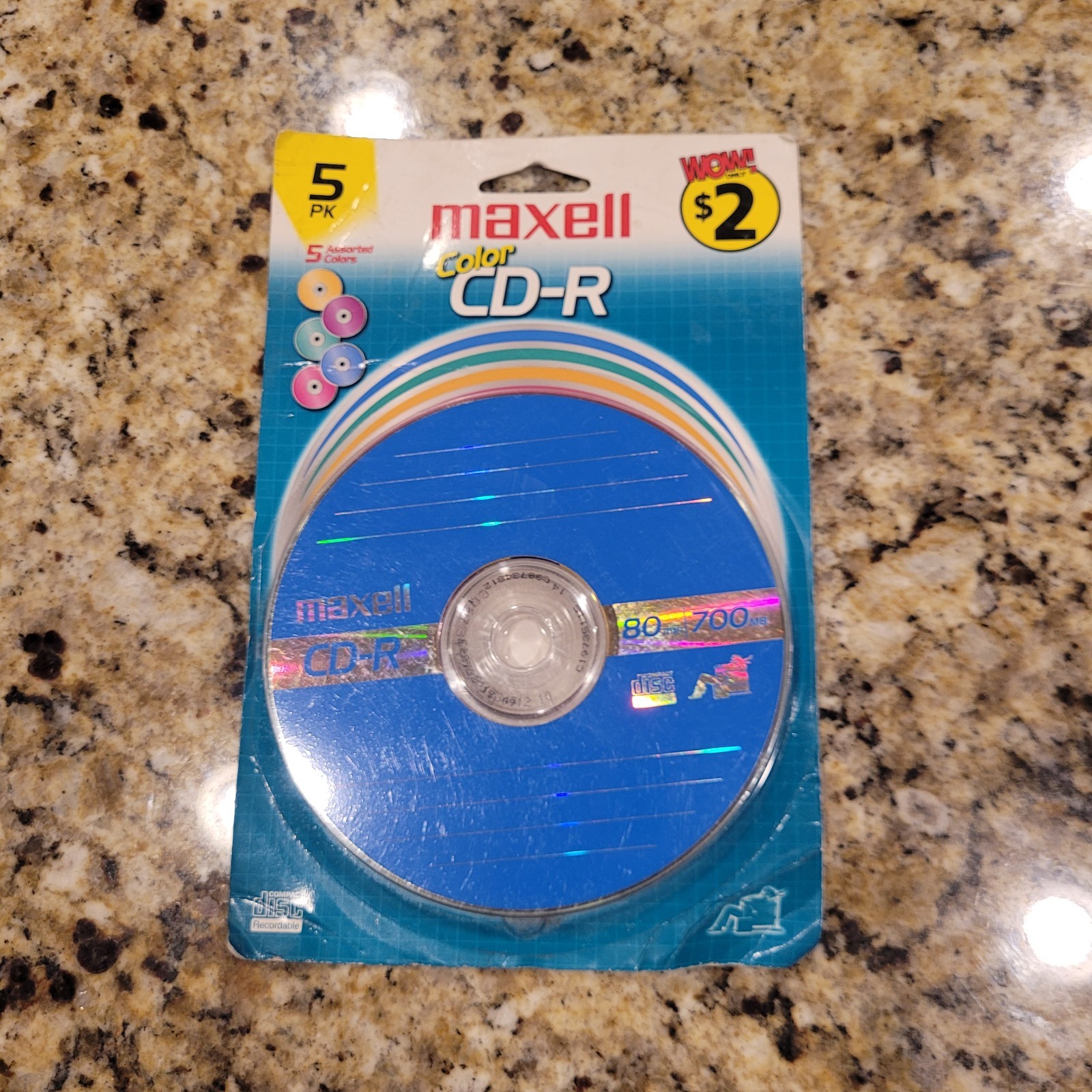 Maxwell Color CD-R 5pack
