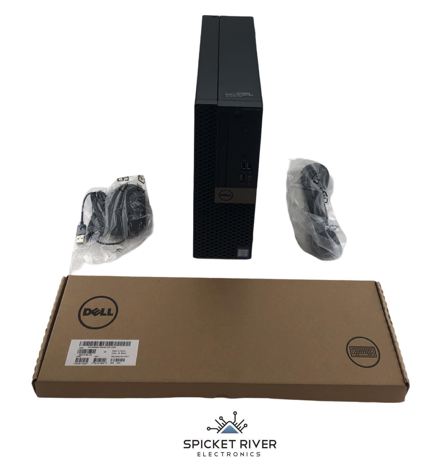 NEW - Open Box - Dell OptiPlex 7050 SFF Quad i5-7600 3.50GHz 250GB SSD 16GB RAM