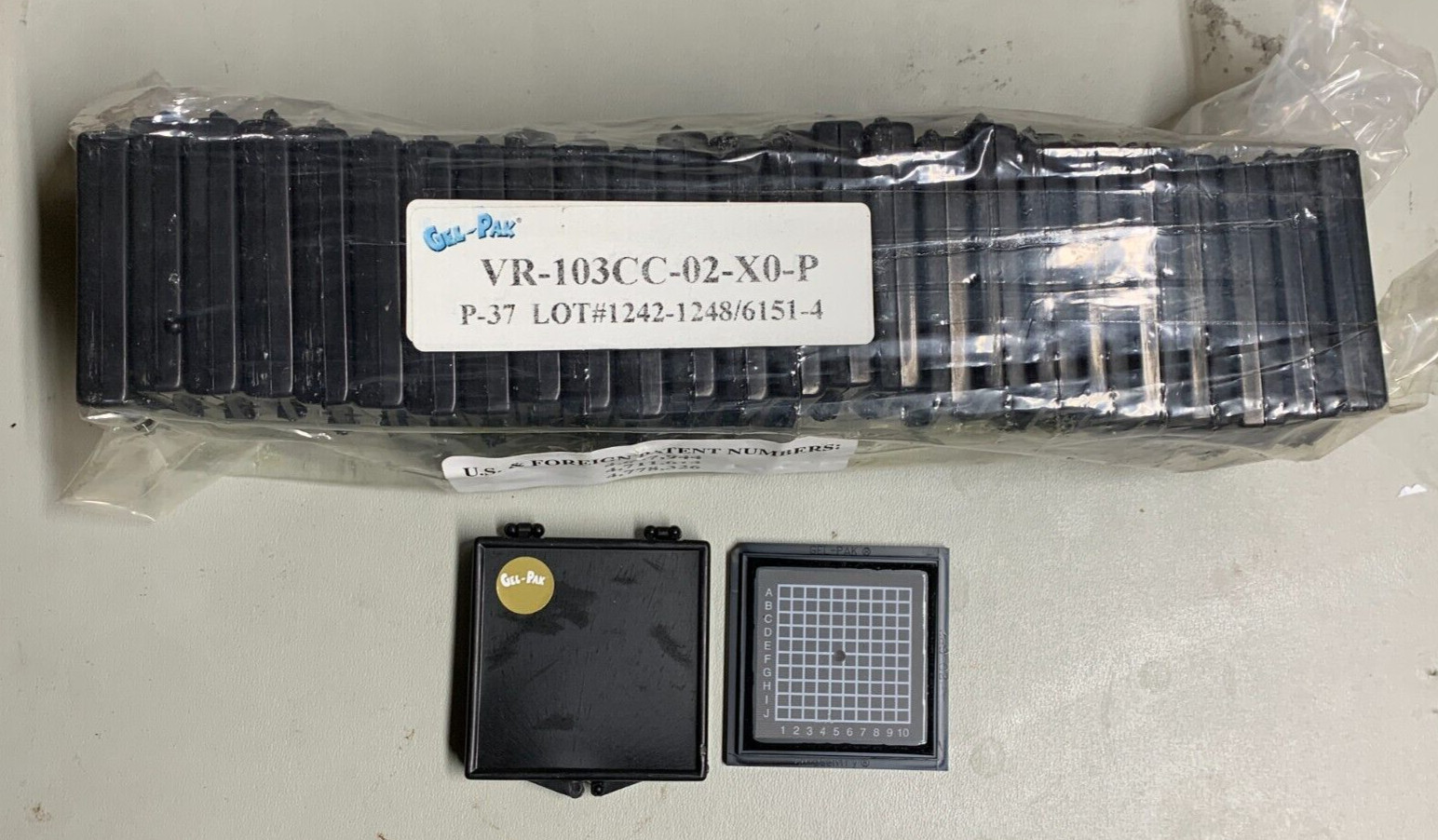 Vacuum Release (VR) 2" Gel-Paks Part#: VR-103CC-02-X0-P , Qty: 25Pcs. Tack: X0