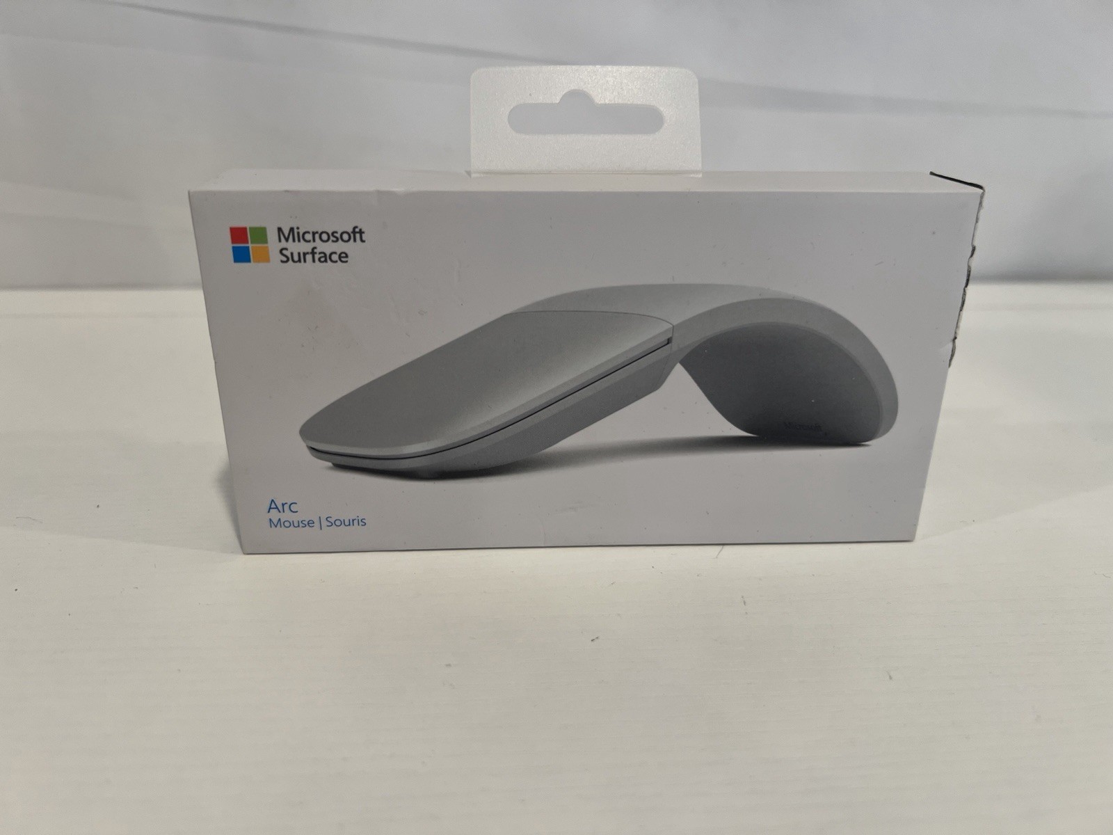Microsoft BlueTrack Wireless Bluetooth Surface Arc Mouse - Light Grey
