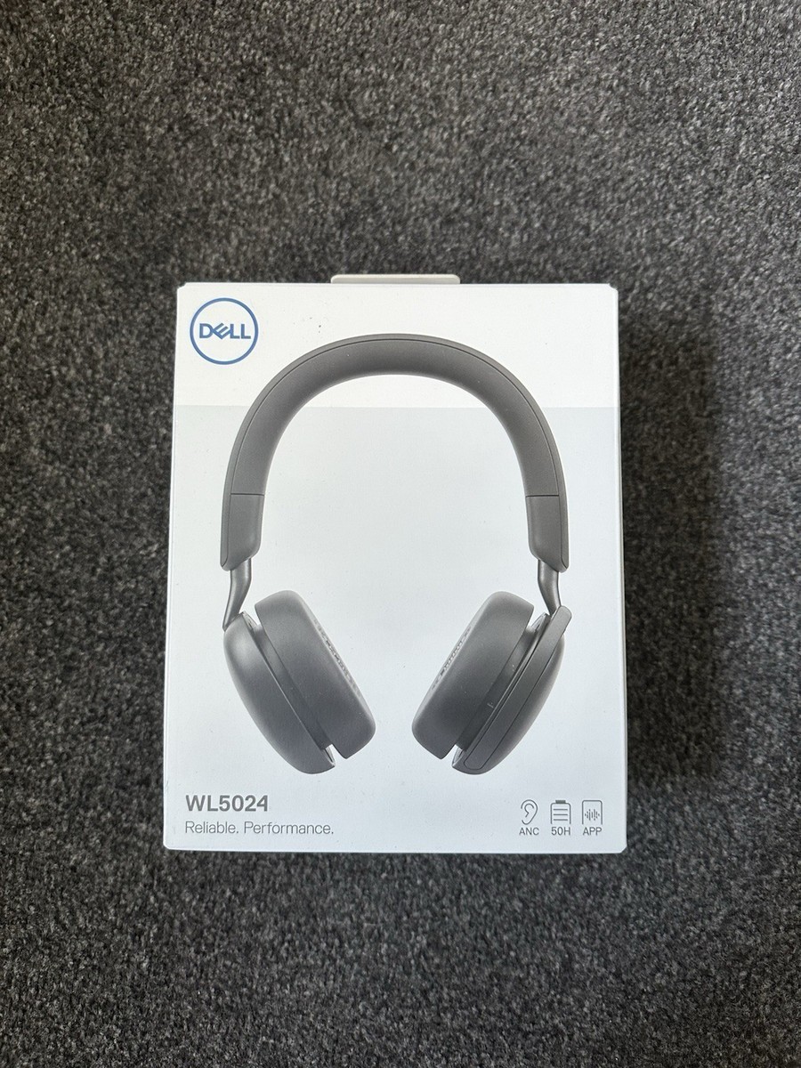 Dell Pro WL5024 Wireless ANC Headset Bluetooth, Black