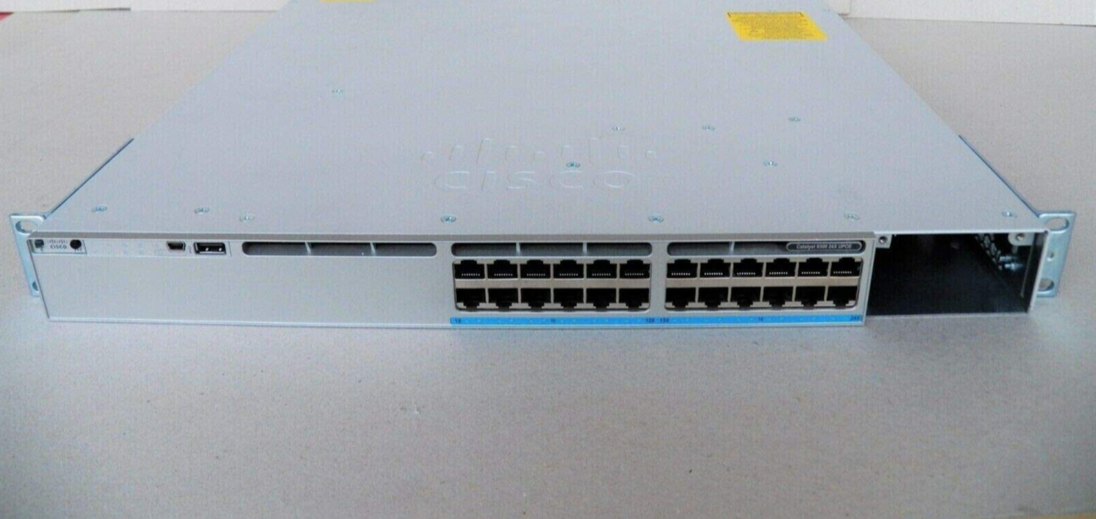Cisco Catalyst C9300-24UX-A 9300 24 UPOE with  C9300-NM-8X