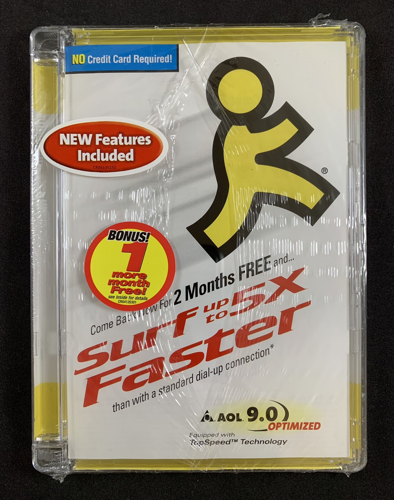 Vintage AOL 9.0 Optimized Free Trial CD