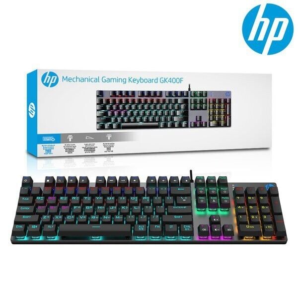 HP GK400F Wired Mechanical Keyboard (SPANISH)