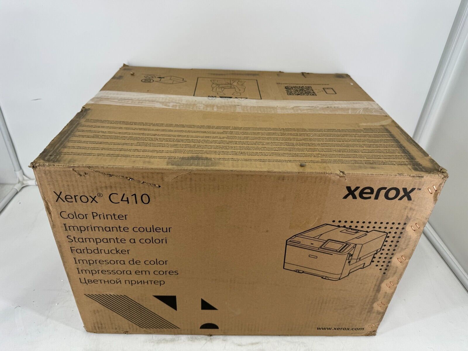 Xerox VersaLink C410/DN Duplex Color Laser Printer 100N03885 - 48 Pages Printed