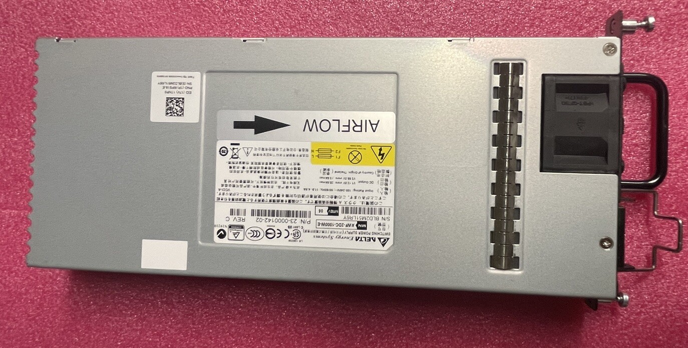Brocade Delta Switching Power Supply AWF-2DC-1000W-E 23-0000142 USED