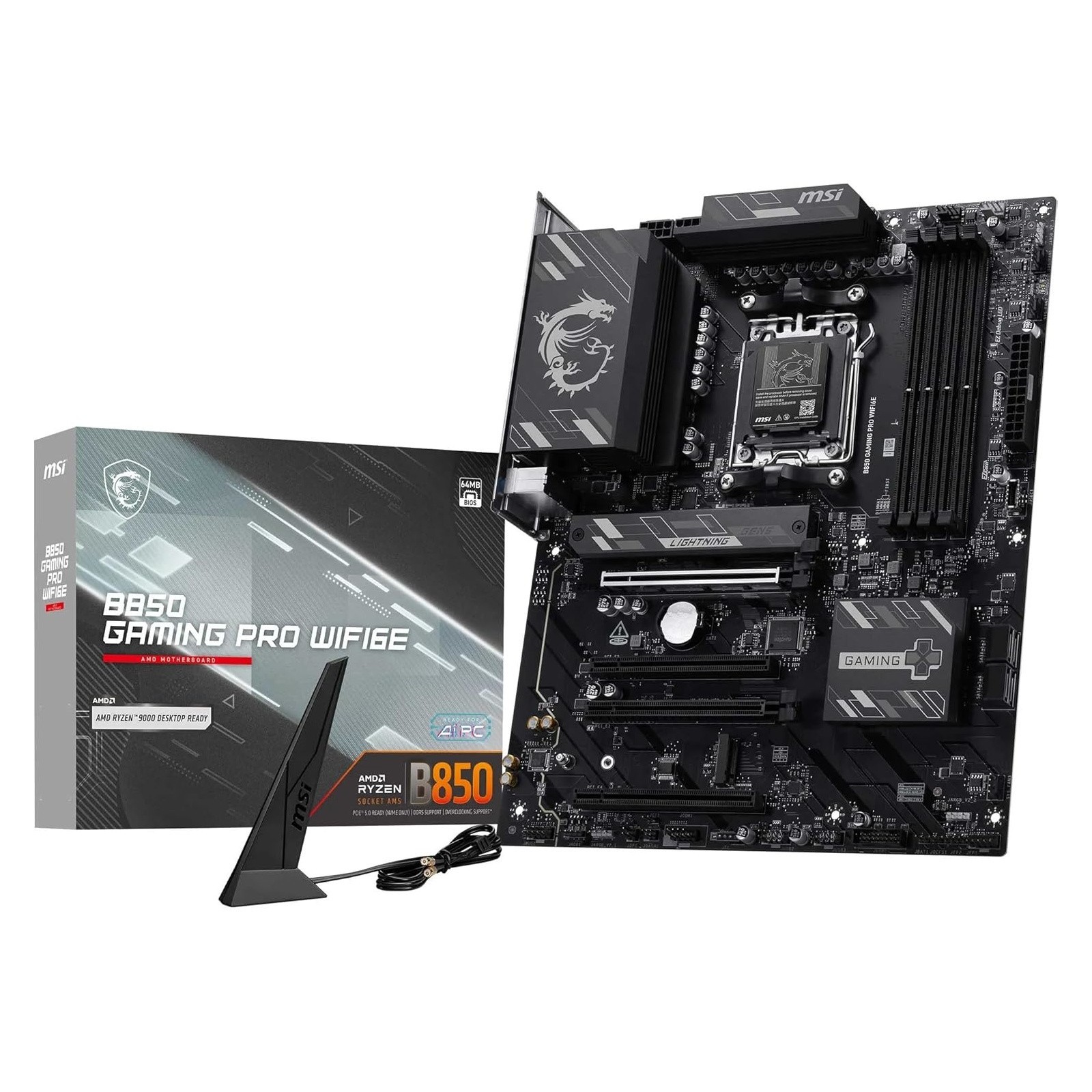 MSI B850 GAMING PRO WIFI 6E AMD Gaming Desktop Motherboard Socket AM5 ⚡ Warranty