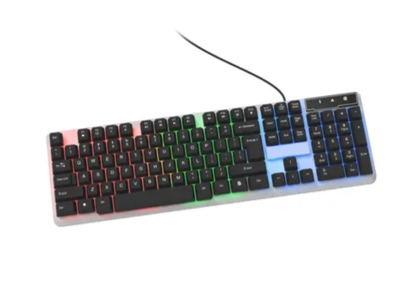Unlocked Lvl™ Wired LED Round Key Gaming Keyboard